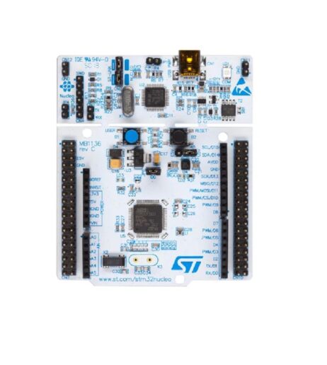 STMICROELECTRONICS NUCLEO-F303RE Development Board, Nucleo-64, STM32F303RET6 MCU, On-Board Debugger, Arduino & ST Morpho Compatible