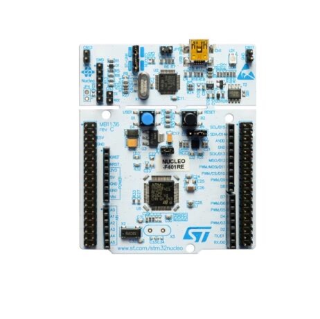 STMICROELECTRONICS NUCLEO-F401RE Development Board, STM32F401RET6 ARM MCU, On Board Debugger, Arduino Uno Compatible