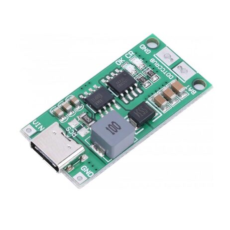 3S 12.6V 2A 18650 Lithium Battery Charger Module Type C