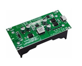 3A 18650 Lithium Battery Charger Module with Battery box 12V Type-C