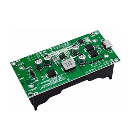 3A 18650 Lithium Battery Charger Module with Battery box 12V Type-C