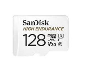 SanDisk V30 128GB High Endurance Video MicroSDHC Card with Adapter