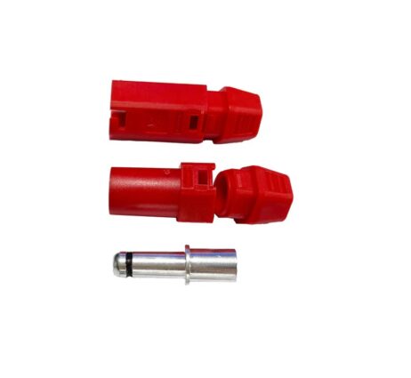 QS8H Single lock Antipark Red Male Connector For Electric bicycle electric motor car Energy storage battery UAV Drone airplane