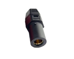 QS10H Single lock Anti spark Black Female Connector