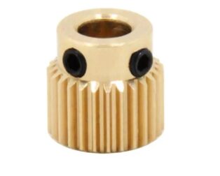 Copper Extrusion Head Gear 40 Tooth Bore 5mm