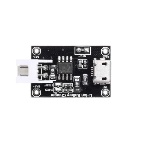 TP4056 3.7V Lithium Battery Charging Module 1A USB Type-C Port PH2.0 Terminal