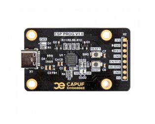 CAPUF ESP32 PROGRAMMER V1 ESP Prog - ESP32 & ESP8266 Programmer USB-C, USB to UART Adapter