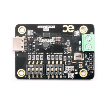 CAPUF USB C POWER DELIVERY Board