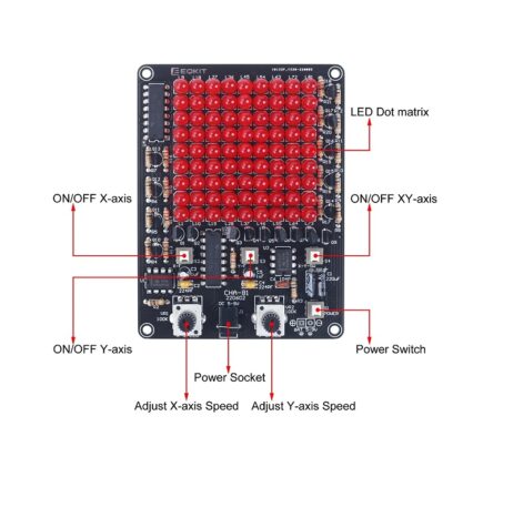 DIY LED Chasing Lights Electronic Kit