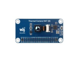 Waveshare Long-wave IR Thermal Imaging Camera HAT (B) For Raspberry Pi, Options For 90° FOV, Raspberry Pi IR Camera, 80×62 Pixels, Standard 40PIN GPIO Header