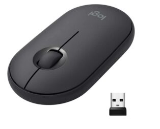 Logitech Pebble Mouse 2 M350s Slim Bluetooth Wireless Mouse