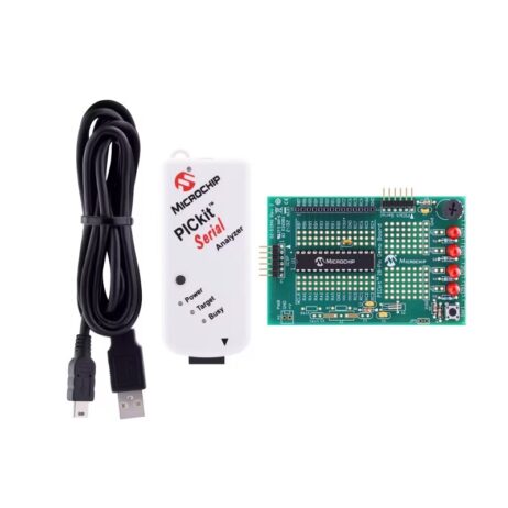 MICROCHIP DV164122 PICkit Serial Analyzer, Supports I2C™/SMBus/SPI and USART Protocols