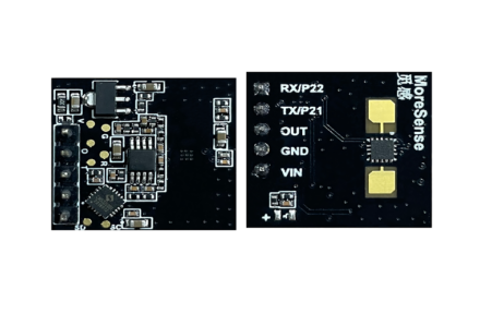 MORESENSE 26GHz Micro-Motion Detection Ultrasonic Sensor MS24-2020D58M4-CW Range 8m